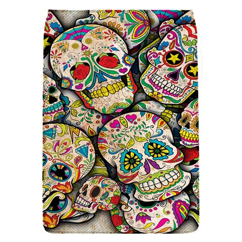 Sugar Skull Collage Removable Flap Cover (Small) from ArtsNow.com Front