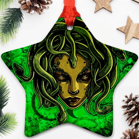 Medusa Ornament (Star) from ArtsNow.com Front