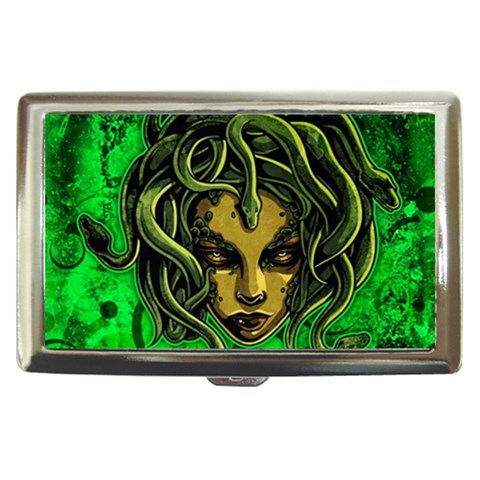 Medusa Cigarette Money Case from ArtsNow.com Front