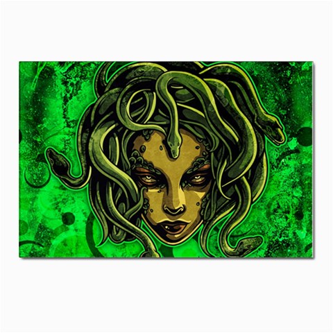 Medusa Postcard 4 x 6  (Pkg of 10) from ArtsNow.com Front