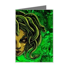 Medusa Mini Greeting Card from ArtsNow.com Left