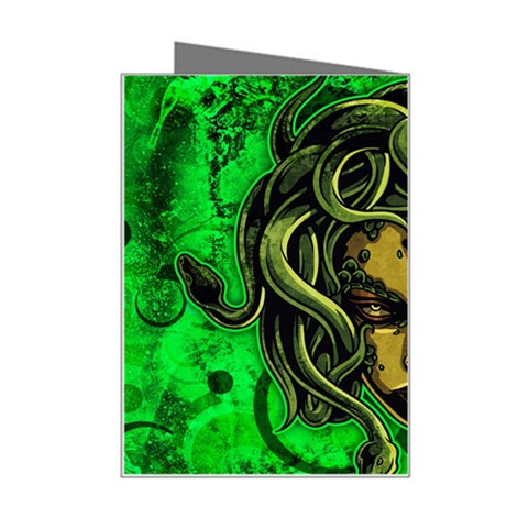 Medusa Mini Greeting Card from ArtsNow.com Right