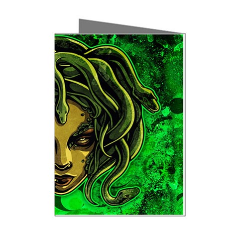 Medusa Mini Greeting Cards (Pkg of 8) from ArtsNow.com Left