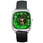 Medusa Square Metal Watch