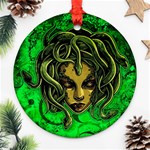 Medusa Round Ornament (Two Sides)