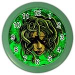 Medusa Color Wall Clock