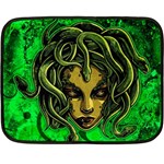 Medusa Double Sided Fleece Blanket (Mini)