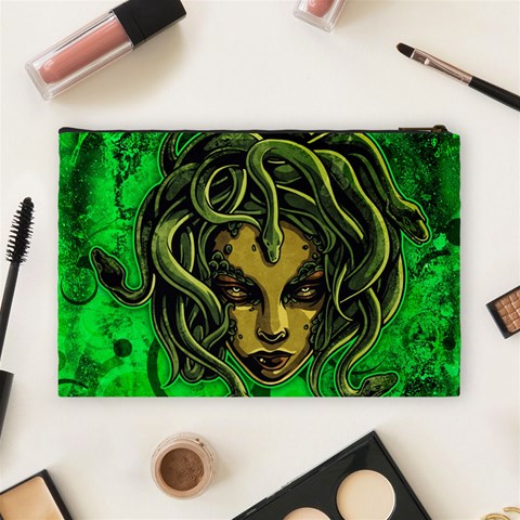 Medusa Cosmetic Bag (Large) from ArtsNow.com Back