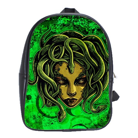 Medusa School Bag (Large) from ArtsNow.com Front