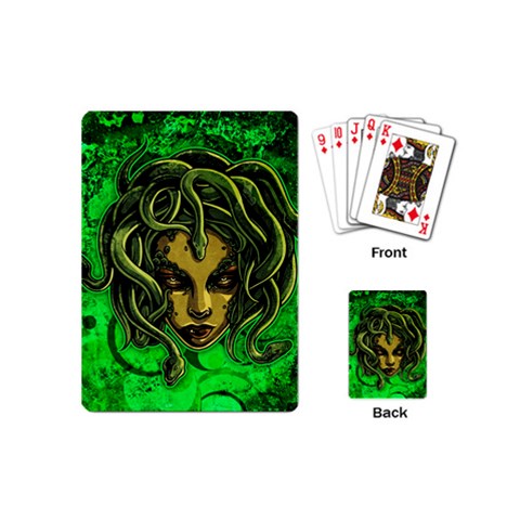 Medusa Playing Cards (Mini) from ArtsNow.com Back