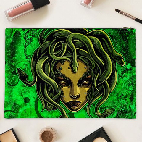 Medusa Cosmetic Bag (XXL) from ArtsNow.com Back