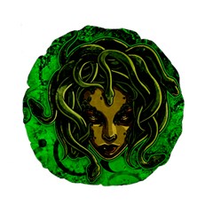 Medusa 15  Premium Round Cushion  from ArtsNow.com Back