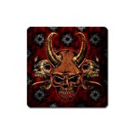 Evil Skulls Magnet (Square)