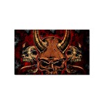 Evil Skulls Sticker Rectangular (10 pack)