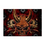 Evil Skulls Sticker A4 (100 pack)