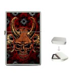 Evil Skulls Flip Top Lighter