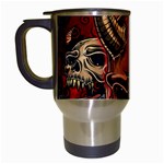 Evil Skulls Travel Mug (White)