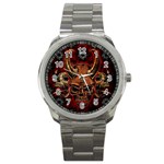 Evil Skulls Sport Metal Watch