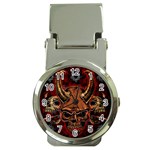 Evil Skulls Money Clip Watch