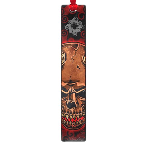 Evil Skulls Large Book Mark from ArtsNow.com Front