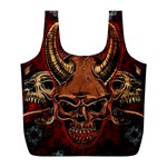 Evil Skulls Full Print Recycle Bag (L)