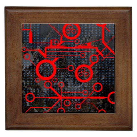 Tech Framed Tile from ArtsNow.com Front