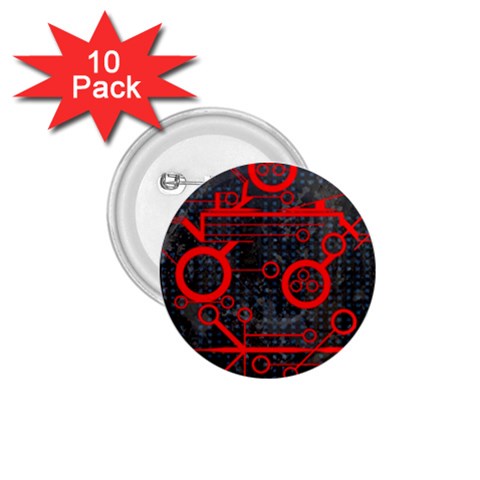 Tech 1.75  Button (10 pack)  from ArtsNow.com Front