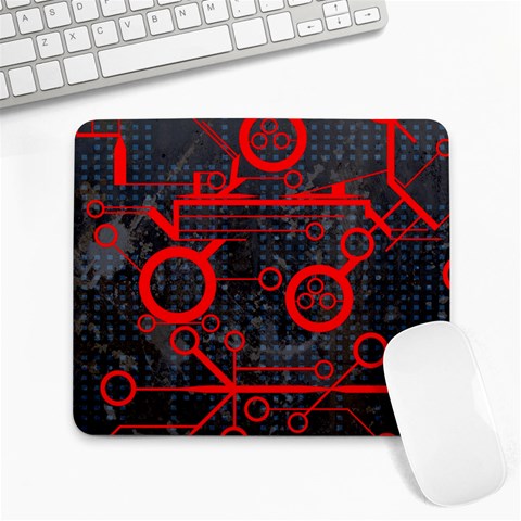 Tech Large Mousepad from ArtsNow.com Front