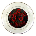 Tech Porcelain Plate