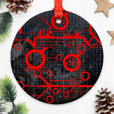 Tech Round Ornament (Two Sides) from ArtsNow.com Back