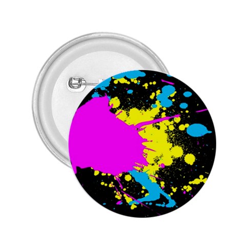 Splatter 2.25  Button from ArtsNow.com Front