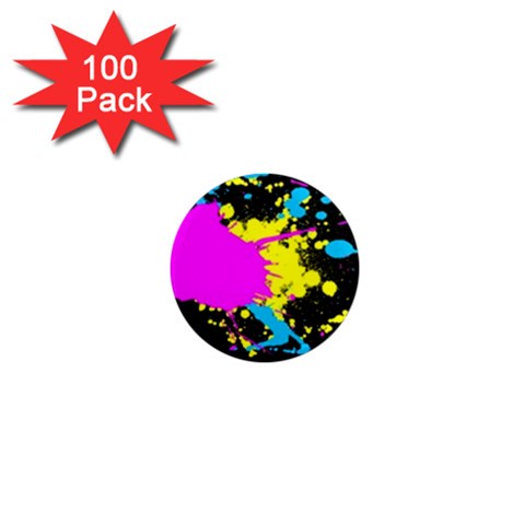 Splatter 1  Mini Magnet (100 pack)  from ArtsNow.com Front