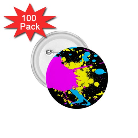 Splatter 1.75  Button (100 pack)  from ArtsNow.com Front