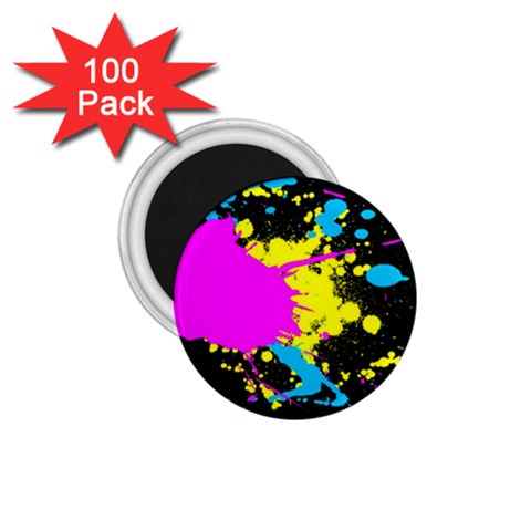 Splatter 1.75  Magnet (100 pack)  from ArtsNow.com Front