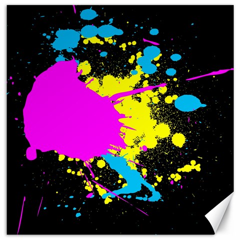 Splatter Canvas 16  x 16  from ArtsNow.com 15.2 x15.41  Canvas - 1