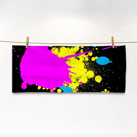 Splatter Hand Towel from ArtsNow.com Front