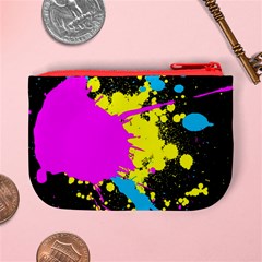 Splatter Mini Coin Purse from ArtsNow.com Back