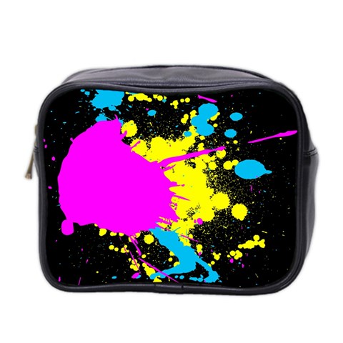 Splatter Mini Toiletries Bag (Two Sides) from ArtsNow.com Front