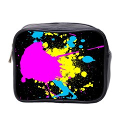 Splatter Mini Toiletries Bag (Two Sides) from ArtsNow.com Front