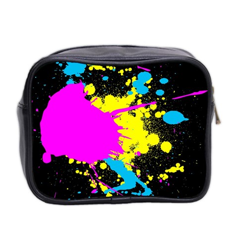 Splatter Mini Toiletries Bag (Two Sides) from ArtsNow.com Back