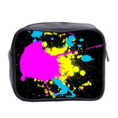 Splatter Mini Toiletries Bag (Two Sides) from ArtsNow.com Back