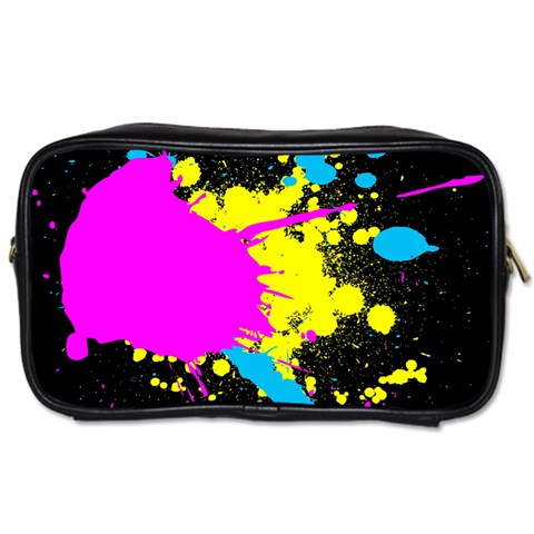 Splatter Toiletries Bag (Two Sides) from ArtsNow.com Front