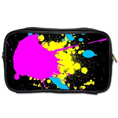 Splatter Toiletries Bag (Two Sides) from ArtsNow.com Front