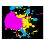 Splatter 8  x 10  Desktop Photo Plaque