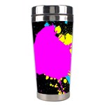 Splatter Stainless Steel Travel Tumbler