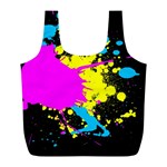 Splatter Full Print Recycle Bag (L)