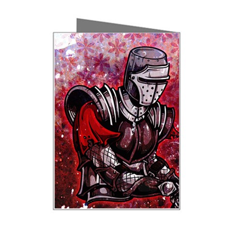 Knight Mini Greeting Card from ArtsNow.com Right