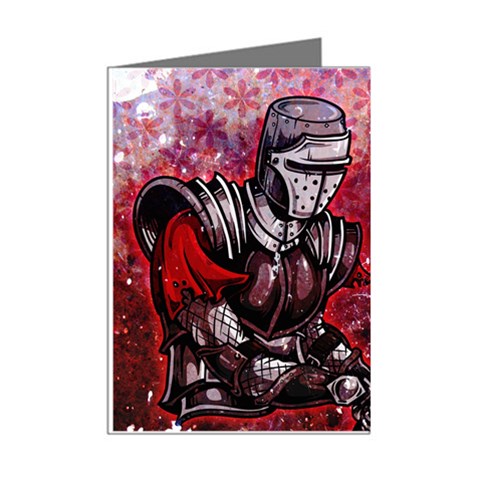 Knight Mini Greeting Cards (Pkg of 8) from ArtsNow.com Right