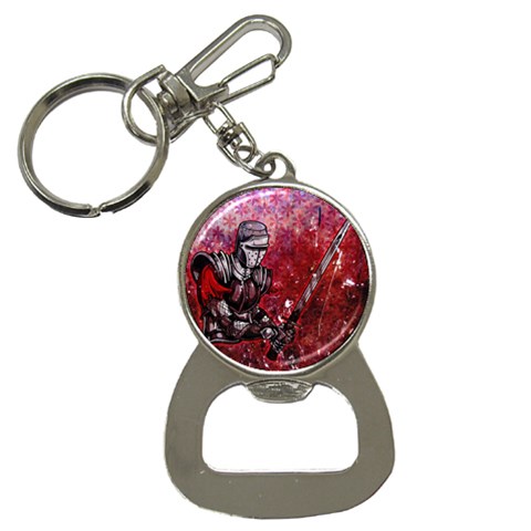 Knight Bottle Opener Key Chain from ArtsNow.com Front