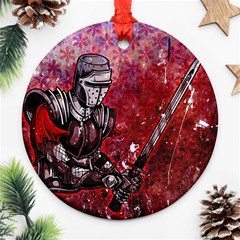 Knight Round Ornament (Two Sides) from ArtsNow.com Back